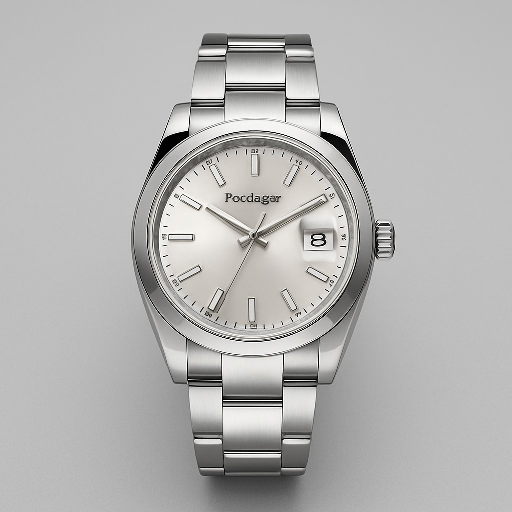 Watch Bracelet Silver Poedagar Studio