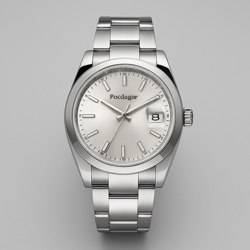 Watch Bracelet Silver Poedagar Studio