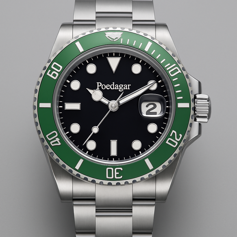 Watch Bracelet Black Poedagar Studio
